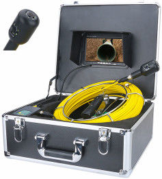 গুণমান  145° Angle Drain Sewer Pipe Inspection Camera 7inch High Accurate কারখানা