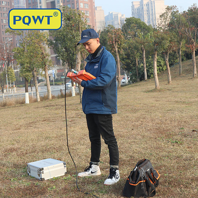 PQWT GT500A গ্রাউন্ডওয়াটার ডিটেক্টর মেশিন 500m স্বয়ংক্রিয় ভূগর্ভস্থ জল অনুসন্ধানকারী