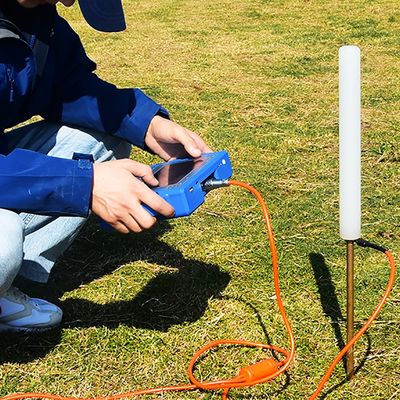 PQWT S300 প্রতিরোধের মিটার 800x480 টাচ স্ক্রিন সহ 0.001mV নির্ভুলতা এবং ভূগর্ভস্থ জলের সনাক্তকরণের জন্য 9 কেজি ওজন