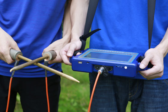 স্বয়ংক্রিয়ভাবে কার্ভ গ্রাফ অঙ্কন এবং সিই সার্টিফাইড ভূগর্ভস্থ জলের ডিটেক্টর সহ 8 চ্যানেল ভূগর্ভস্থ জলের ডিটেক্টর