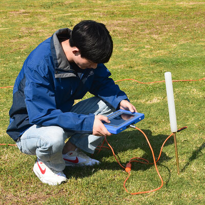 PQWT TC300 300 মিটার গভীরতার ভূগর্ভস্থ জল আবিষ্কারক, ৭ ইঞ্চি টাচ স্ক্রিন এবং স্বয়ংক্রিয় ম্যাপিং সহ