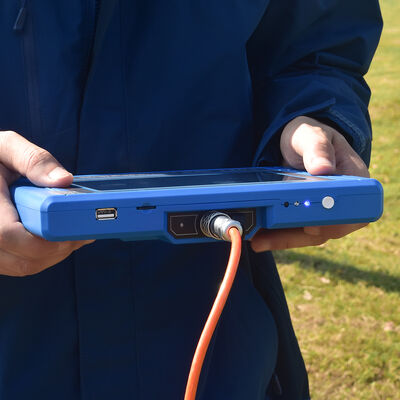 PQWT TC500 ওয়াটার ডিটেক্টর ভূতাত্ত্বিক জরিপ সরঞ্জাম 92% নির্ভুলতার সাথে ভূগর্ভস্থ জলের সনাক্তকরণের জন্য মাল্টি-ফ্রিকোয়েন্সি এবং স্বয়ংক্রিয় ম্যাপিং