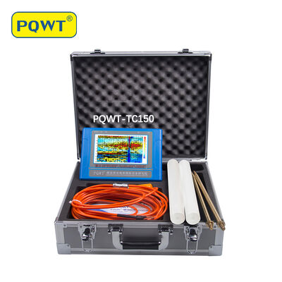 PQWT TC150 চীন জল সনাক্তকরণ মেশিন 150m বোরহোল জল ডিটেক্টর ভূগর্ভস্থ সন্ধানকারী