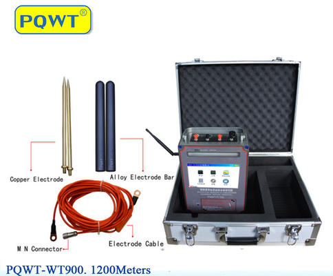 PQWT- WT900 জিওফিজিক্যাল এক্সপ্লোরেশন ইকুইপমেন্ট মাইনিং ট্রেজার হান্ট ডিটেক্টর রিচার্জেবল