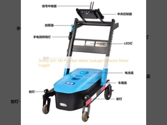 ট্রলি LDC 5M পাইপওয়্যার ওয়াটার ফুটো ডিটেক্টর গোলমাল রেকর্ডার