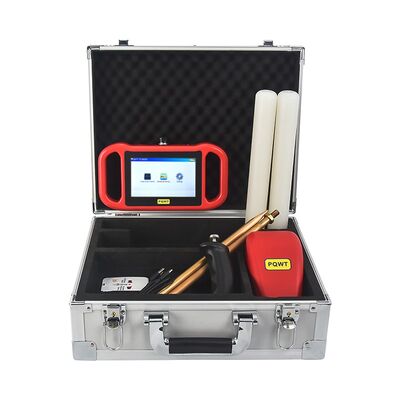 PQWT-TCM সিরিজের ওয়াটার ডিটেক্টর 150m/300m/500m ডিটেকশন গভীরতা, এলসিডি টাচ স্ক্রিন, এবং ভূগর্ভস্থ ওয়াটার ফাইন্ডারের জন্য রিচার্জেবল লিথিয়াম ব্যাটারি সহ